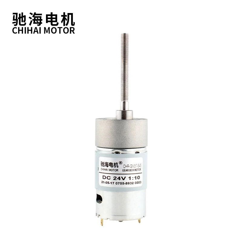 M6 Scraw Shaft 545 Motor With 37mm Gearbox For Car Parts